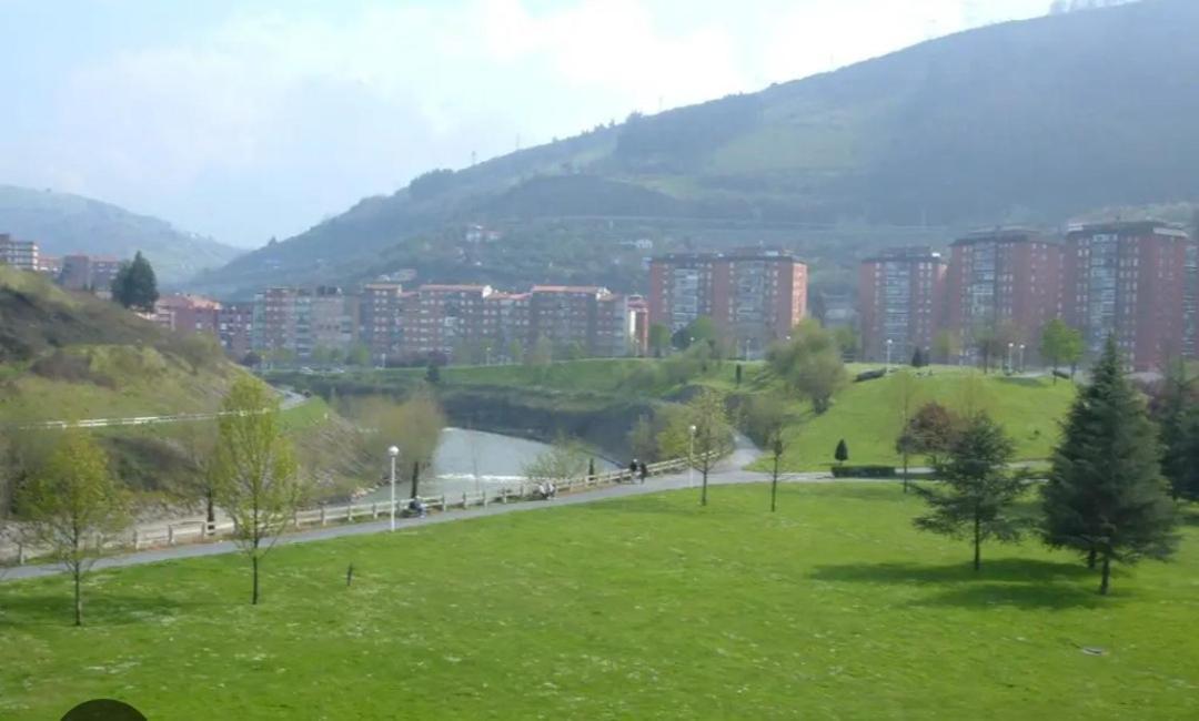 Bonito Apartamento En Zamakola Bilbao Bagian luar foto