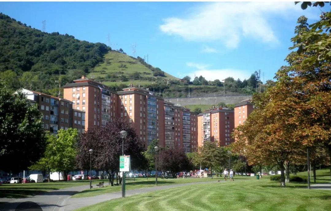 Bonito Apartamento En Zamakola Bilbao Bagian luar foto